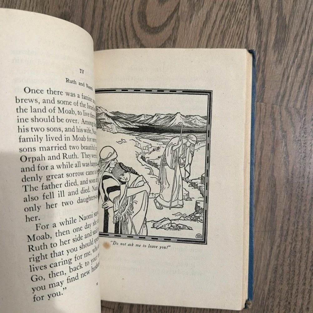 Bible Tales For Young People Volume 2 Edith Lindeman Calisch 1951 Jewish Rare